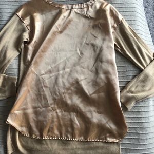 Light brown long sleeve shirt